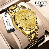 2024 Fashion Sports LIGE/Lige New Fashion Men's Business Multifunction Waterproof Luminous Calendar 