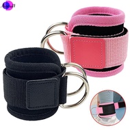Aurora11 Fitness Ankle Strap Adjustable D-Ring Foot Support Cuffs Gym Leg Strength Guard
