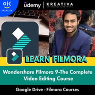 Video Course-Wondershare Filmora 9-The Complete Video Editing Course | Learn Filmora Course