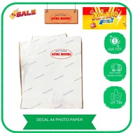 [ in Phun] Xấp 50 Tờ Decal Ảnh PHOTO PAPER  Định Lượng 115gsm Dùng Cho In Ảnh Tem Nhãn...