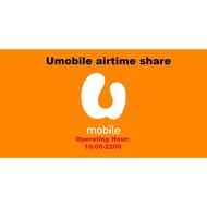 Umobile Credit Share done within 2 minutes.