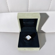 VCA梵克雅寶 白貝母四葉草戒指，18k黃金 51號