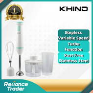 Khind 600W Powerful Motor Hand Blender BH600M
