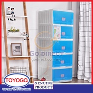 1 X TOYOGO 5T Storage Drawer Cabinet Clothes Kids Drawer Home Pest Free (709-5) Almari Kabinet Plastik Laci 储存箱 收纳柜