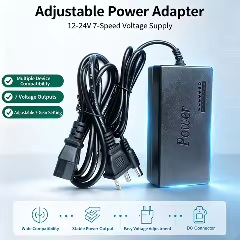 96W Universal Portable AC Laptop Power Adapter 12V 15V 16V 18V 19V 4.5A 20V 24V Charger For Toshiba 