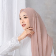 pashmina plisket ceruty baby doll lidi/pashmina plisket/hijab terpopulerharga murah-RA-BAZAR