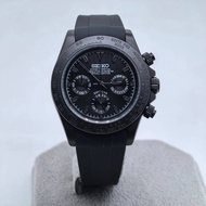 Seiko Mod Daytona Carbon All Black Edition