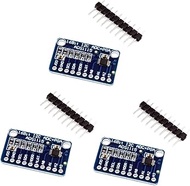 HiLetgo 3pcs ADS1115 16 Bit 16 Byte 4 Channel I2C IIC Analog-to-Digital ADC PGA Converter with Progr