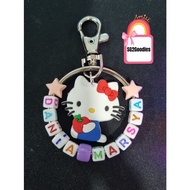 Personalised/ Customised Pinkfong Baby Shark Hello Kitty Keychain/Bag Tags for kids birthday party christmas