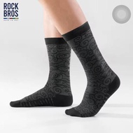 ROCKBROS Black Medium 39 - 42 Socks Cycling Socks Road to Sky Bike Socks Breathable Fabric Antibacte