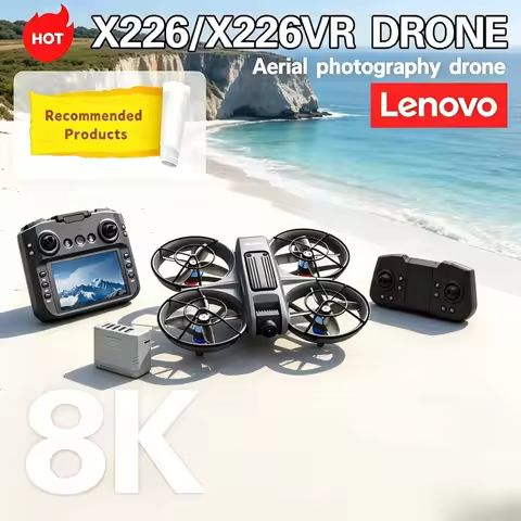Lenovo X226/X226VR 8K Drone With Screen Quadcopter Toys Gift for Kids Professional Remote Control He