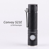 Convoy S21E Flashlight SST40 SFT40 519A LED 21700 Battery TYPE-C Charging