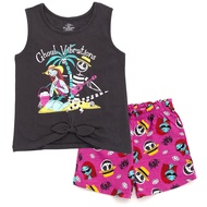 Princess Moana Belle Minnie Mouse Nightmare Before Christmas Tank Top and French Terry Shorts Toddle