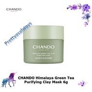 CHANDO Himalaya Green Tea Purifying Clay Mask Pore Cleansing Clay Mask Oil Control Anti-Blackhead Pu