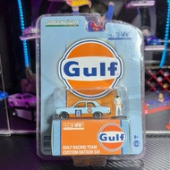 Green Light Gulf Racing Team Custom Datsun Exclusive Bishop510 + Figure ️2019 Greenlight