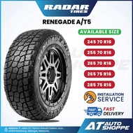 Radar Renegade AT5 16" Tyre 245 255 265 285 70 75 R16 4X4 4WD (1 Tire)