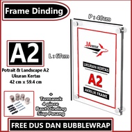 Acrylic Photo Frame A4 Size Acrylic Wall Display/ A3/ A2/ A4 Frame A3 Frame A2 Frame