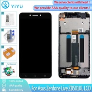 5.0" Original For Asus Zenfone Live ZB501KL LCD Display Touch Screen With Frame Digitizer Assembly F