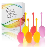 Kegel Ball for Women Vaginal Weight Set of 6 Premium Silicone Ben Wa Balls – Training kit for Tighte