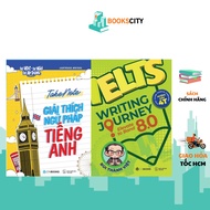 Book - Ielts Writing Journey: ELEVATE TO BAND 8.0 + Takenotes English Grammar Explanation IELTS Writ