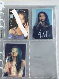 IU love poem 演唱會 dvd 小卡