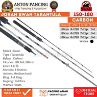 Swan Tarantula 165.180cm Fishing Rod 8-17lb Carbon Full Eva Japan Material