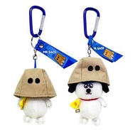 Snoopy Town限定 MR.SACK 笠頭系列 Olaf 公仔掛飾/登山扣