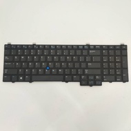 US Layout Laptop keyboard for Dell Latitude E5540 15 5000 4RNXY with point with backlit Black