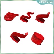 [lzdhuiz3] Gift Wrapping Ribbons Christmas Ribbons DIY Sewing Flower Bouquet Decorations Velvet Ribbons Wired Ribbons for Holiday Wreath