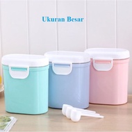 PRAKTIS!!! SERBA GUNA Kotak Susu Bubuk Bayi 1000 Gram SNI Tempat Susu Formula Bayi Tupperware Wadah