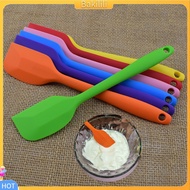 (Bakilili) Home Kitchen Silicone Flexible Spatulas Cake Cream Scraper Cooking Baking Tool
