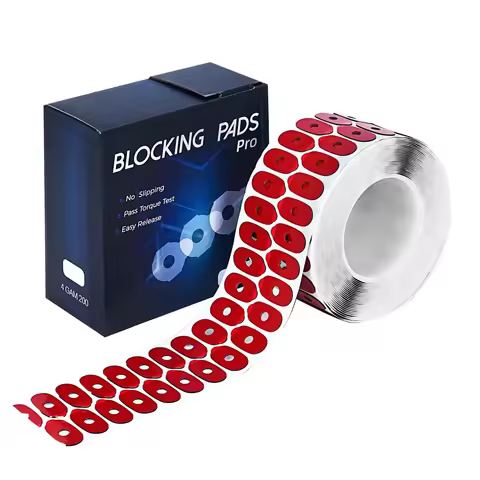 Super hydrophob 1000pcs Lens Edger Non-slip Edging Blocking Pad Suitable for Special Lenses Optical 