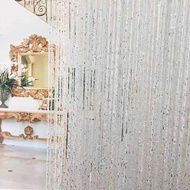 Spa curtain, glitter curtain 3m x 3m decor, sparkling, decorative - Tue Linh