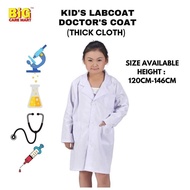 Cosplay - Doctor Costume Kids | Lab Coat Long Sleeve | Medical Coat Kanak-Kanak