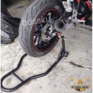 PADDOCK STAND BOBBIN SWING ARM FRONT FORK FOR SUPERBIKE HEAVY DUTY USE