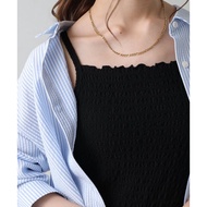 Pay Black ¥3,300 With BRA Chest Pad [c 750] rc With Elastic Texture Fabric Vest