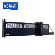 Modern Style Automatic Cantilever Sliding Gate Aluminum Alloy Electric Gate for Hotel & Factory Desi