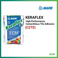 MAPEI KERAFLEX 25KG [TILE ADHESIVE CLASS C2TE] HIGH PERFORMANCE TILE ADHESIVE WITH NO VERTICAL SLIP 