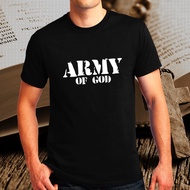 Bible Verse Army of God Staement Tshirt for Men 06
