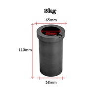 1kg/2kg - Melting Pot Graphite High-Purity Melting Graphite Crucible Untuk Peleburan Logam Emas Dan