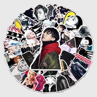 50pcs BIGBANG Kpop Idol Sticker Helmet Bicycle Laptop Deco Luggage Phone Case Pelekat Gdragon Taeyan