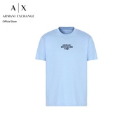 Armani Exchange เสื้อยืดผู้ชาย รุ่น XM000540-AF10362-U9287 - สีฟ้า