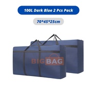 BIG BAG Beg Guni Besar Berzip Beg Simpan Barang Beg Toto Berzip Moving Bag Camping Storage Bag Besar