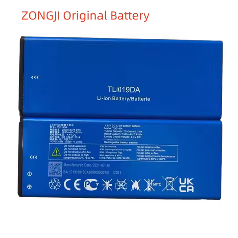 New Battery 2000mAh TLi019DA For Alcatel OneTouch Mobile Phone Batteries+Free Tools