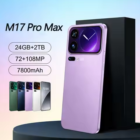 2026 NEW HOT Silicone Case For M17 Pro Max Global Edition 7.3" Punch-Hole Snapdragon 8 Gen4 16GB 1TB