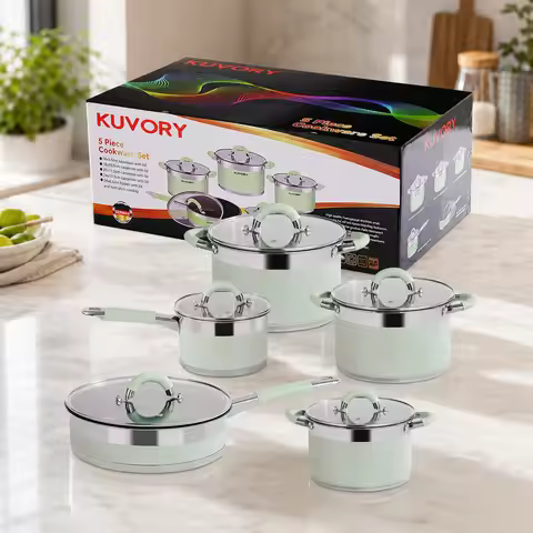 Stainless steel kitchen pot set cooking pot cooking stainless steel pot