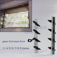 ✞⋮ aluminum jalousie window louver window frame shutter flip open blades jalousie bracket glass leav