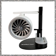 (GJFZ) Turbo Desktop Fan Turbo Fan Upgraded Engine Model Jet Fan USB Fan with Atomization Blue Light