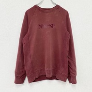 古著Nike SB運動衫/運動鞋，朱紅色/酒紅色，S碼