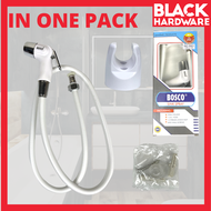 Black Hardware Bosco Toilet Pvc Bathroom Sink Sanitary Spray Head Soft Hose Pipe Tadas Washing Cuci 